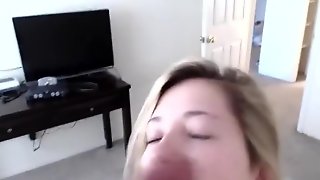 Homemade Dirty Talking Blonde Loves to Fuck