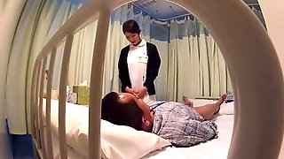 Japanese Nurse Fuck Around the Hospital