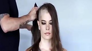 Sexy head shave