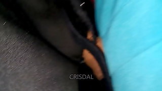 Encoxada pene afuera enfermera babeada hot