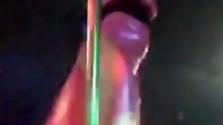 Shotzy Monroe stripping on stage