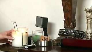 Redhead self-bondage dispair