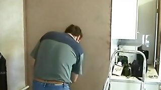 BBW Milf Pays the Plasterer