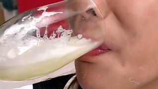 Mao Tachibana is a human semen receptacle