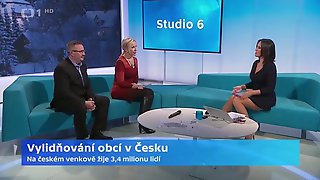 Czech TV presenter Jolka Krasna