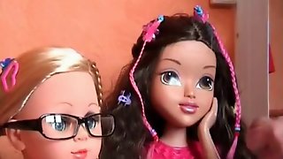 Cum on dolls