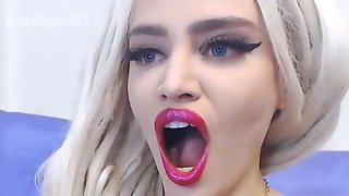 Jizzy cream Natasha freaks on my CUm Cock