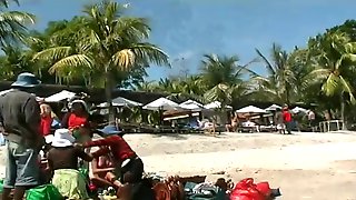 Filipino  shares his Pinay girl with 2 tourists-by PACKMANS