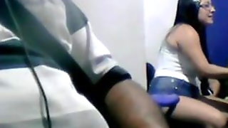 Her tits were so big so he masturbated