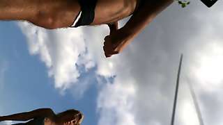 Two women helped finish