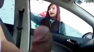 Dude is more nervous than girl