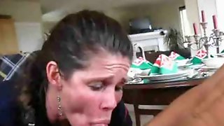 Boy Cums Too Fast, MILF Tries To Save The Scene