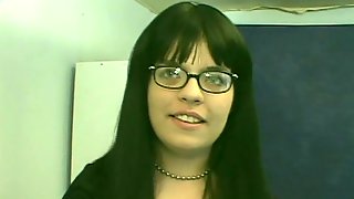 Nerdy Goth Teryn Gets Chubby Cunt Fucked
