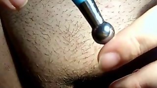 Female Urethra  Insertion Masturbation WF