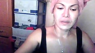 Real Filipina Hermaphrodite Skype Show #3